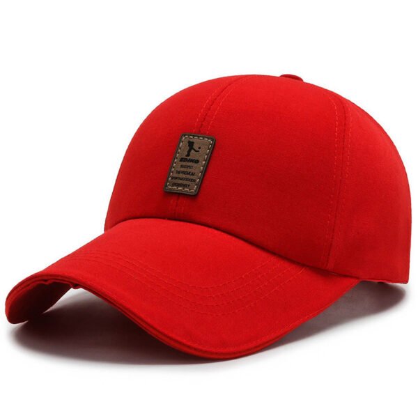Leather Logo Patch Premium Baseball Cap